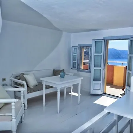 Elegant Santorini House Graceful Caldera View-outdoor Hot Tub Oia Vila *