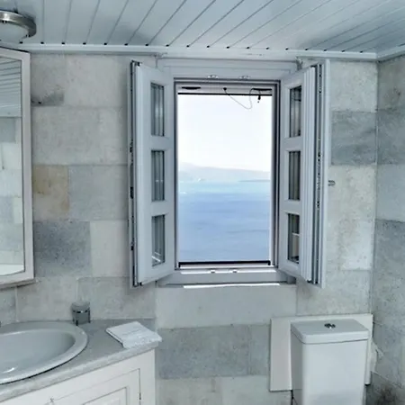 Elegant Santorini House Graceful Caldera View-outdoor Hot Tub Oia Willa Tholos (Santorini)
