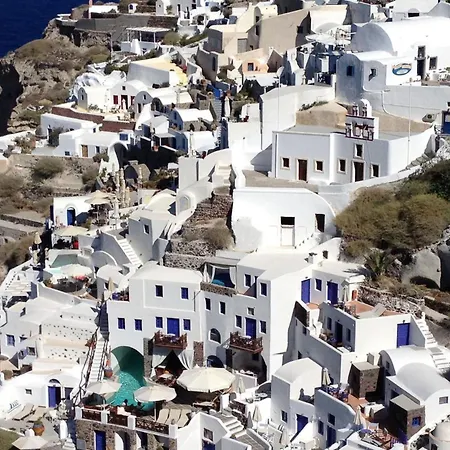 Villa Elegant Santorini House Graceful Caldera View-outdoor Hot Tub Oia *